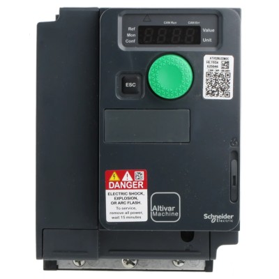 Schneider Electric Variable Speed Drive, 2.2 kW, 1 Phase, Altivar Series, 230 V AC, 11 A ATV320U22M2C
