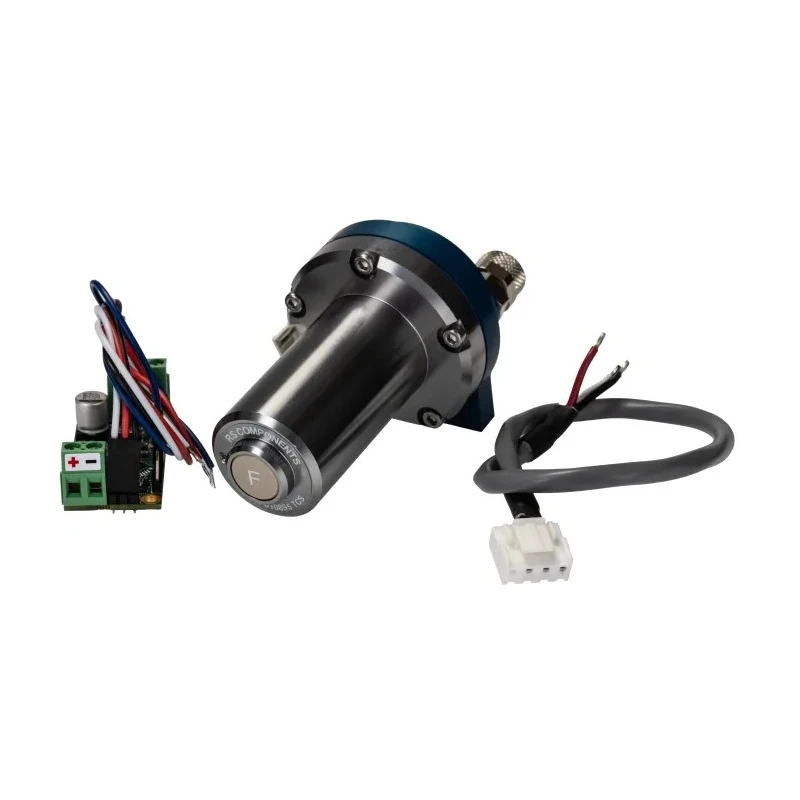 RS PRO High Flow Micropump Anodised Aluminium Body 28V Supply Voltage 6 Bar Pressure 2500ml/min Flow Rate 100W Power 125-3565