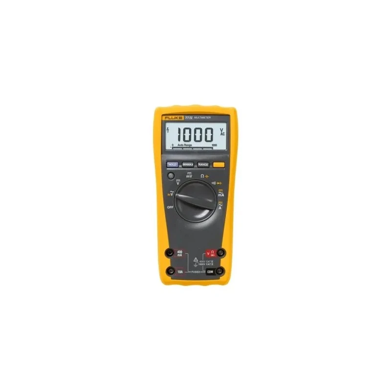 Fluke Handheld Digital Multimeter 1kV Maximum DC Voltage, ±0.3% DC Voltage Accuracy, 400h Battery Life FLUKE-77-4/EUR