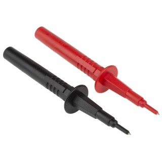 RS PRO Test Probe, 1kV, 500mA Fused, IEC1010 CAT III 1000V, GS38, Red and Black 125-3734