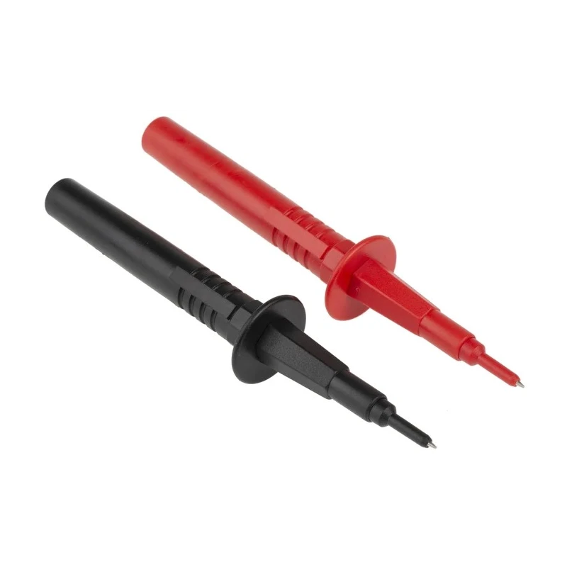 RS PRO Test Probe, 1kV, 500mA Fused, IEC1010 CAT III 1000V, GS38, Red and Black 125-3734