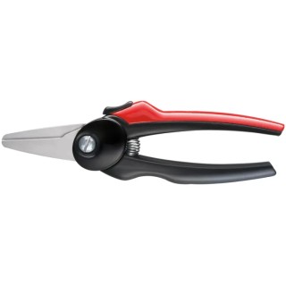 Bessey Tin Snip for Wire, Straight Cut Type, 190mm Overall Length, Comfort Grip Handle D48-2