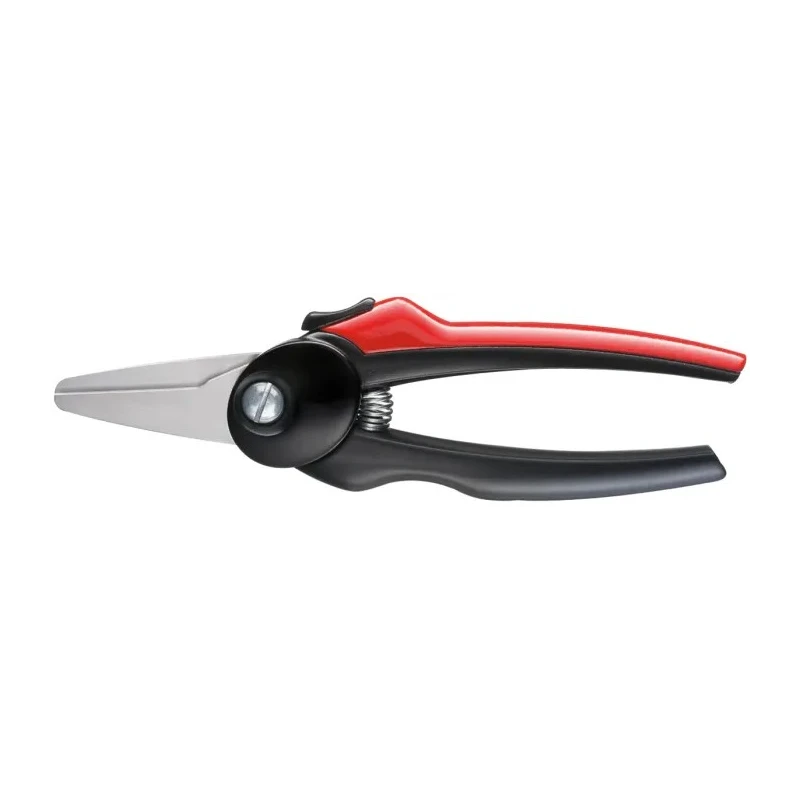 Bessey Tin Snip for Wire, Straight Cut Type, 190mm Overall Length, Comfort Grip Handle D48-2