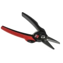 Bessey 140mm Tin Snip for Wire with Straight Cut and Comfort Grip Handles D47-2