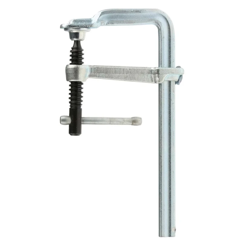 Bessey Steel F Clamp with 160 mm Jaw Opening, 80 mm Jaw Depth, 5kN Clamping Force GS16K
