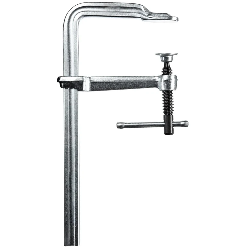 Bessey 300 mm x 140 mm Steel Chrome F Clamp with 5 kN Clamping Force GS30K