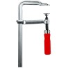 Bessey Steel Screw F Clamp with 200 mm Jaw Opening and 100 mm Jaw Depth GS20