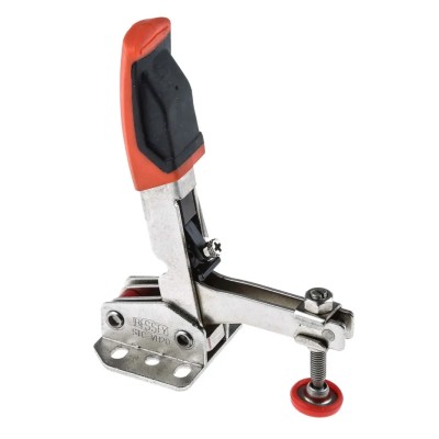 Bessey 35 mm Chrome Finish Vertical Toggle Clamp with 1.1kN Clamping Force STC-VH20