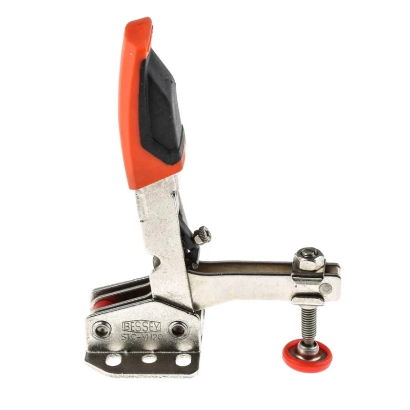 Bessey 35 mm Chrome Finish Vertical Toggle Clamp with 1.1kN Clamping Force STC-VH20