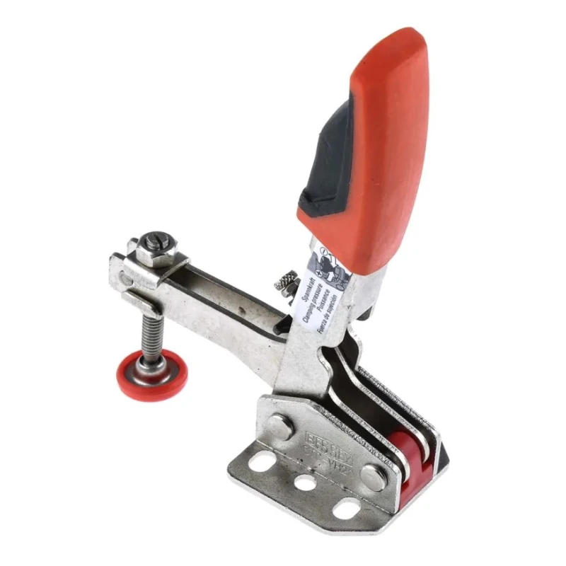Bessey 35 mm Chrome Finish Vertical Toggle Clamp with 1.1kN Clamping Force STC-VH20