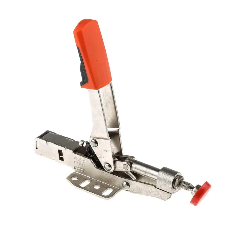 Bessey 35 mm Push Pull Toggle Clamp with Chrome Finish, Clamping Force 2.5 kN, Jaw Opening 35 mm STC-IHH25