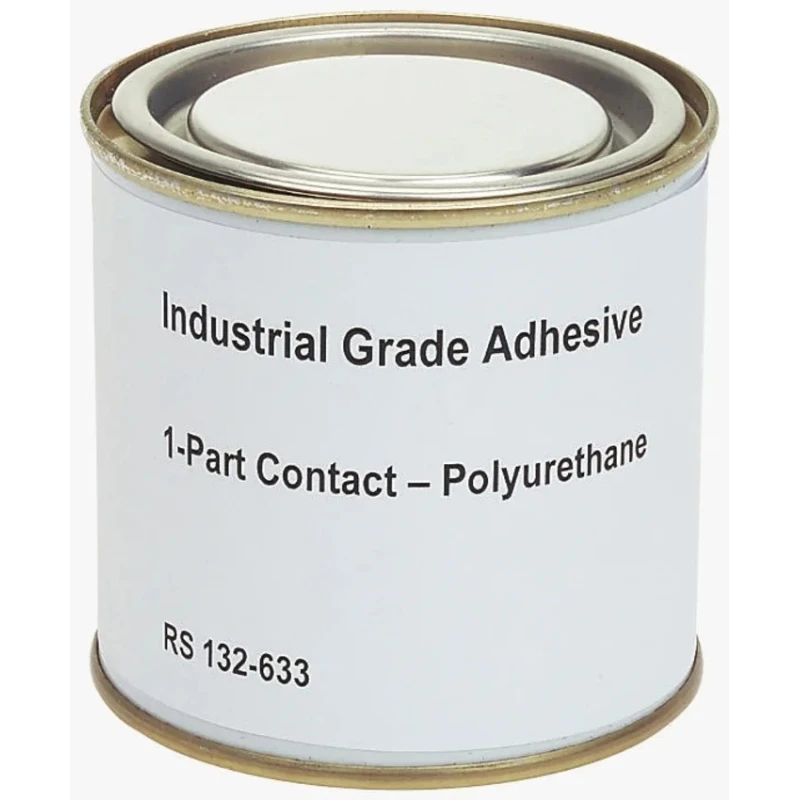 RS PRO Anglo 3353 Transparent Liquid Contact Adhesive 250 ml United Kingdom 65°C Operating Temperature 48h Cure Time 132-633