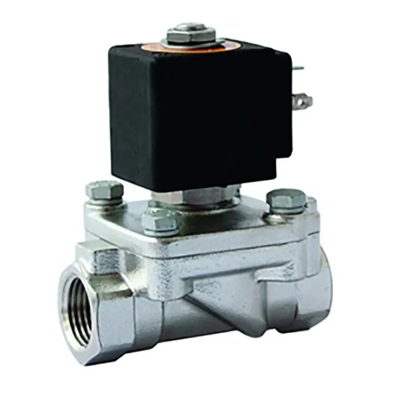 Parker Stainless Steel 2 Port Normally Closed Solenoid Valve 24V DC, G1 Inlet, 25mm Orifice Diameter 221G6136-2995-481865C2