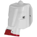 Scame Industrial Power Connector 16A 415V IP44 Wall Mount 3P+PE Angled Screw Terminal OPTIMA-TOP 