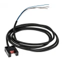 Panasonic Through Beam Photoelectric Sensor, Fork Style, 6 mm Detection Range, NPN Output, IP64, PM-U25