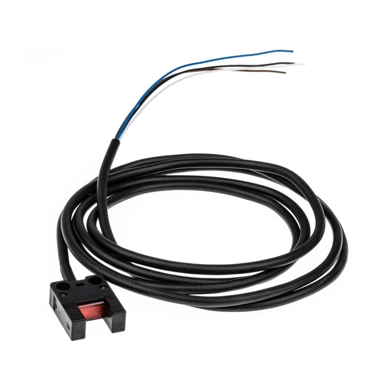 Panasonic Through Beam Photoelectric Sensor, Fork Style, 6 mm Detection Range, NPN Output, IP64, PM-U25