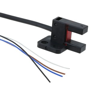Panasonic Through Beam Photoelectric Sensor Fork Style 6 mm Detection Range PNP Output IP64 PM-R45-P