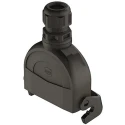 HARTING Han-Eco Range Heavy Duty Power Connector Housing 16A 1 Lever Locking Cable Mount M25 Polyamide IP65 19461160436