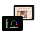 4D Systems LCD Colour Display Touch Screen Module 81.28 mm 240 x 320 pixel gen4-uLCD-32DCT-CLB