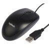 Logitech B100 3 Button Wired Standard Optical Mouse Black 910-003357