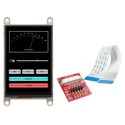 4D Systems LCD Colour Display Touch Screen 88.9 mm 320 x 480 Pixel Serial Interface Resistive Touch LED gen4-uLCD-35DT