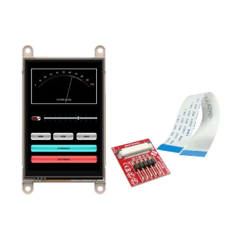 4D Systems gen4 series 3.5in LCD Colour Display Touch Screen 320 x 480 pixels Capacitive 4-wire gen4-uLCD-35DCT-CLB