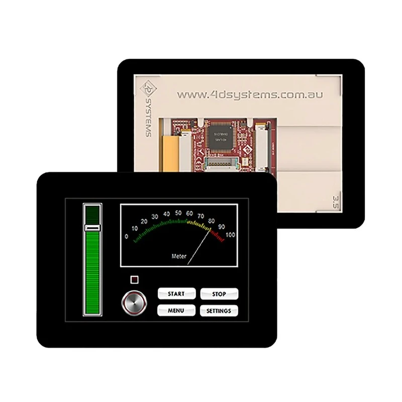 4D Systems gen4 series 3.5in LCD Colour Display Touch Screen 320 x 480 pixels Capacitive 4-wire gen4-uLCD-35DCT-CLB