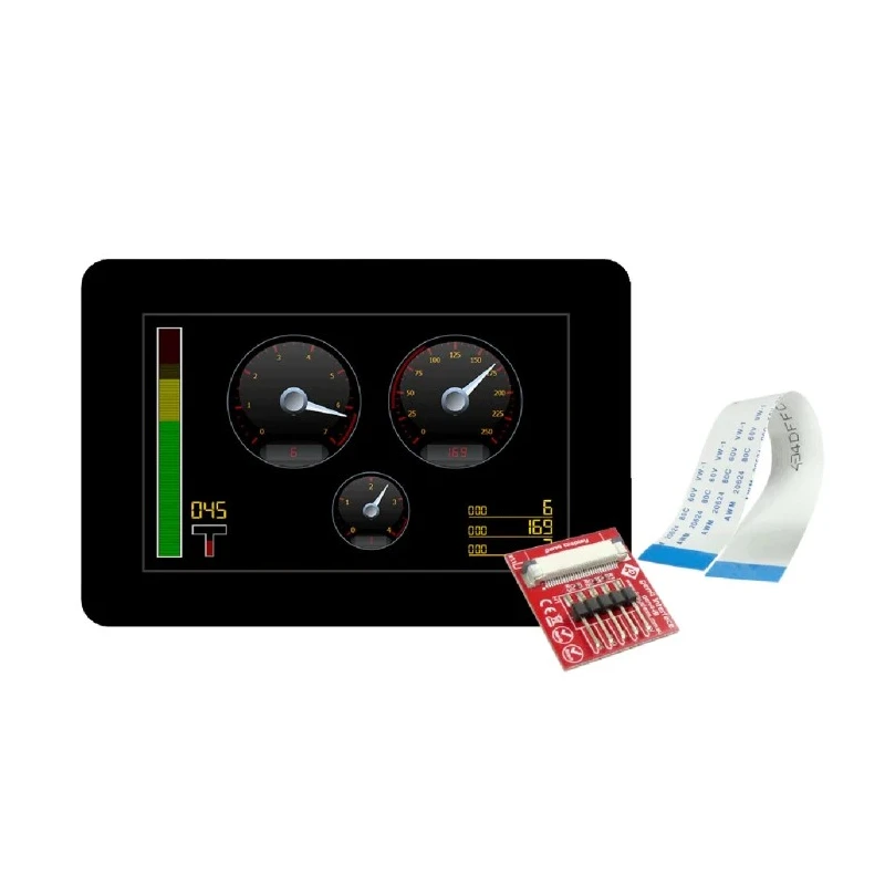 4D Systems 4D Systems gen4 series LCD Colour Display Touch Screen 5 in 800 x 480 pixel gen4-uLCD-50DCT-CLB