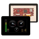 4D Systems 4D Systems gen4 series LCD Colour Display Touch Screen 5 in 800 x 480 pixel gen4-uLCD-50DCT-CLB