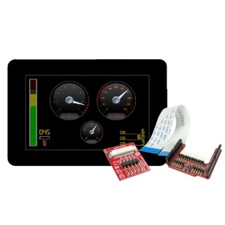 4D Systems gen4 5 in Arduino Compatible Capacitive Touch Screen Display Module gen4