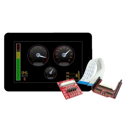 4D Systems gen4 5 in Arduino Compatible Capacitive Touch Screen Display Module gen4