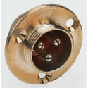 Hirose Industrial Circular Connector Circular, 2 Contacts, PCB Mount, 19 mm Size, Socket Male, 7A Current, 500V, HS16RA-2