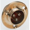 Hirose Industrial Circular Connector Circular, 2 Contacts, PCB Mount, 19 mm Size, Socket Male, 7A Current, 500V, HS16RA-2