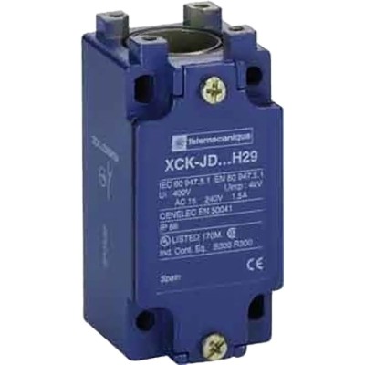 Telemecanique Sensors Limit Switch ZCKJD39H29 3P, IP66, Metal Housing, 240V AC, 6A