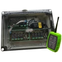 RF Solutions Industrial Remote Control System 868 MHz 8 Channels 12 V PSU IP65 PROTRAP-8S8