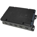 RF Solutions SHOEBOX Series Black Black Lid ABS Enclosure, IP68, 154 mm Height x 240 mm Width x 80 mm Length ENC-SHOEBOX-KIT