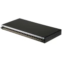 RS PRO 24 Port ST Multimode Fibre Optic Patch Panel Sliding Type 1U Rack Height 44mm Depth 205mm 482mm Width 125-8404