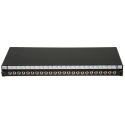 RS PRO 24 Port ST Multimode Fibre Optic Patch Panel Sliding Type 1U Rack Height 44mm Depth 205mm 482mm Width 125-8404