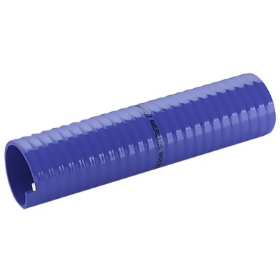 Merlett Plastics America Oil Polyvinyl Chloride Hose Pipe, 38 mm ID, 47.6 mm OD, 5 m Length, Blue, Model 911101038926R