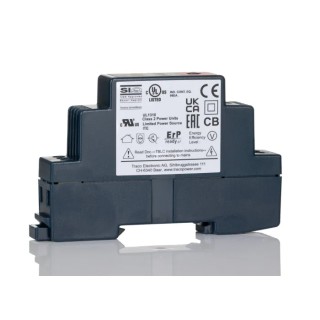 TRACOPOWER TBLC 06-112 Switched Mode DIN Rail Power Supply 85-264V AC Input, 16V DC 500mA Output, 6W