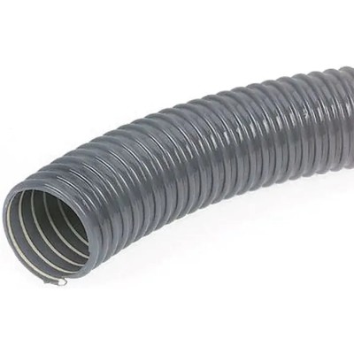 Merlett Plastics Grey Polyvinyl Chloride Reinforced Flexible Ducting 50 mm ID 10 m Length 9110020500000
