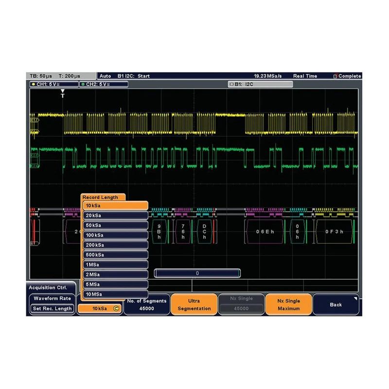 Rohde & Schwarz Oscilloscope Software for Use with RTH1004 Series, RTH1002 Series RTH-K15