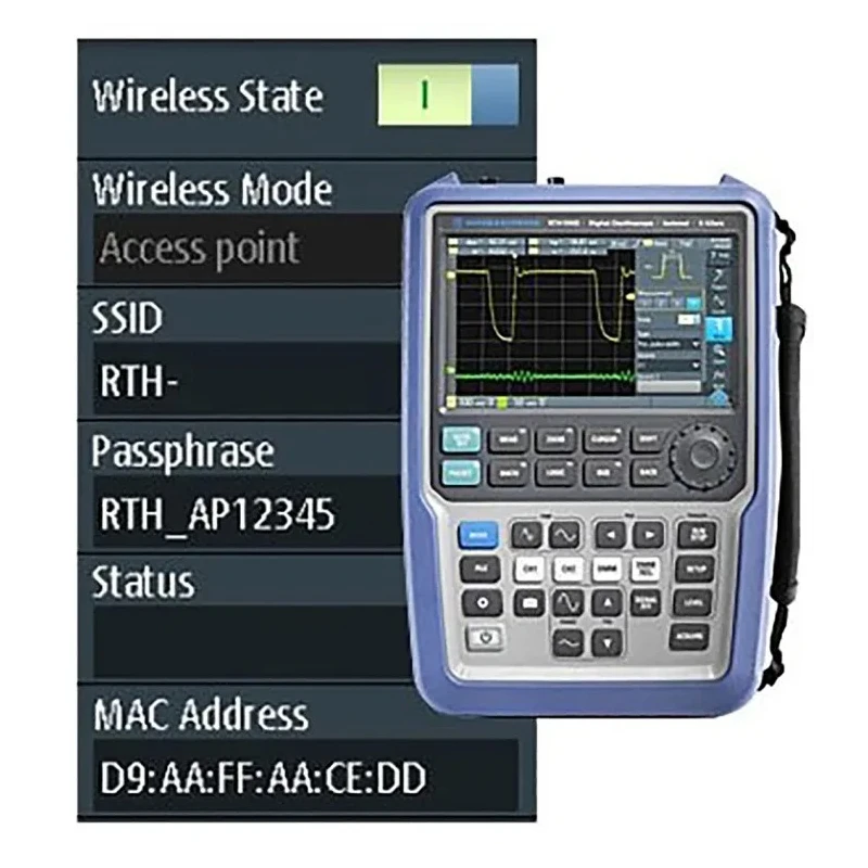 Rohde & Schwarz Oscilloscope Software for Use with RTH1004 Series and RTH1002 Series, Version 10 RTH-K201
