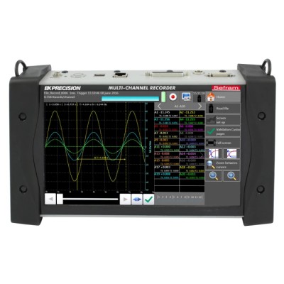 Sefram DAS 240 Multi Purpose Data Logger 20 Channel, Ethernet, USB, LCD 10 Inch TFT Touch Screen DAS240BAT