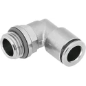 Festo Brass Pneumatic Fitting Male G 3/8 Thread to 10mm Push-In NPQH-L-G38-Q10-P10