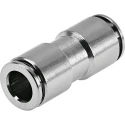 Festo Nickel Plated Brass Pneumatic Fitting Push-in 12 mm NPQH-D-Q12-E-P10