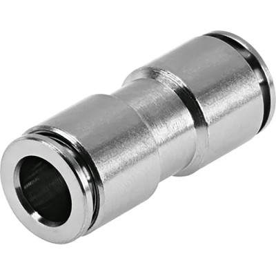 Festo Nickel Plated Brass Pneumatic Fitting Push-in 12 mm NPQH-D-Q12-E-P10