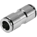 Festo Nickel Plated Brass Straight Tube-to-Tube Pneumatic Push-in Fitting 14 mm NPQH-D-Q14-E-P10