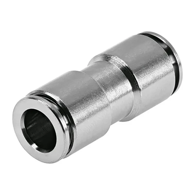 Festo Nickel Plated Brass Straight Tube-to-Tube Pneumatic Push-in Fitting 14 mm NPQH-D-Q14-E-P10