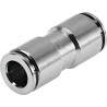Festo Nickel Plated Brass Straight Tube-to-Tube Pneumatic Push-in Fitting 14 mm NPQH-D-Q14-E-P10